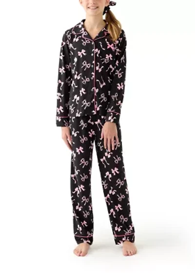 Girls 7-12 3-Piece Pajama Set