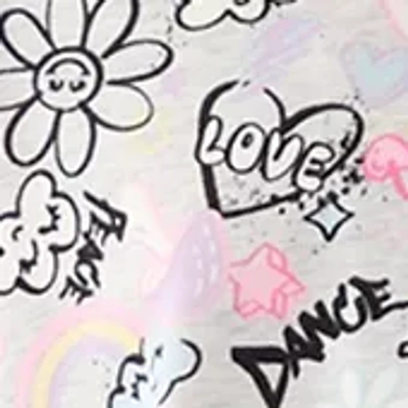 Girls 7-12 3-Piece Pajama Set