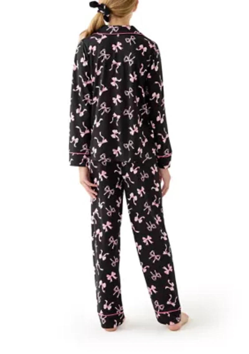 Girls 7-12 3-Piece Pajama Set