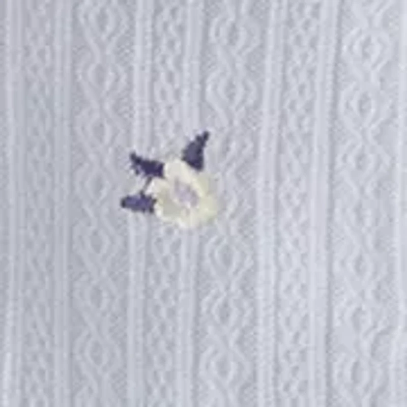 Girls 4-6x Floral Sweater and Skirt Set