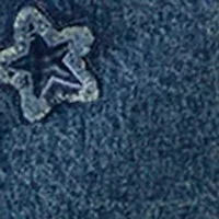 Girls 7-16 Star Denim Skort