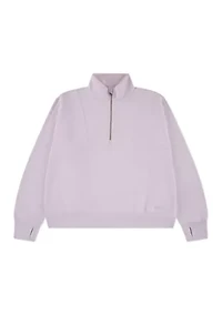 essential 1/4 zip pullover