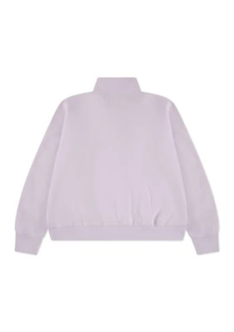 essential 1/4 zip pullover