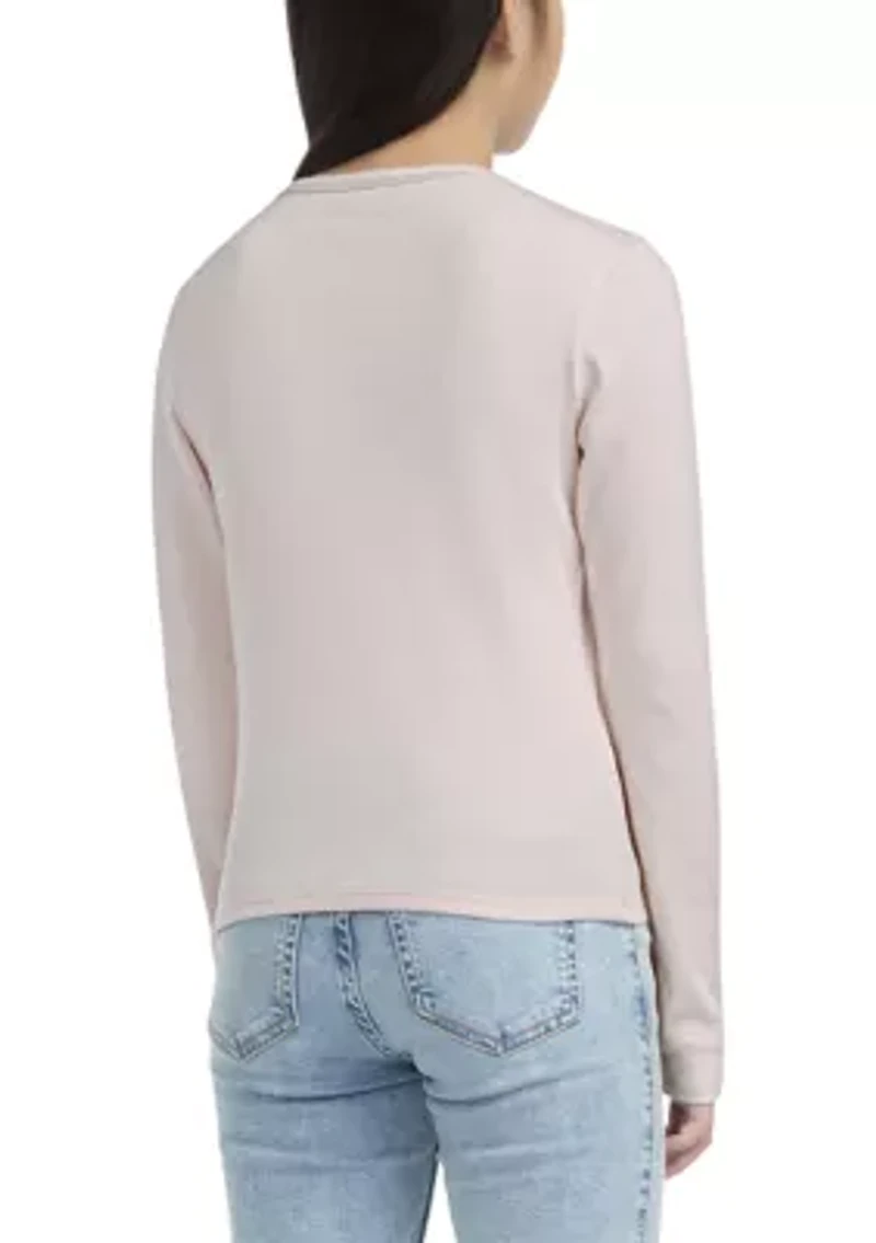 essential long sleeve henley