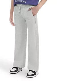 neoknit wide leg fleece pants