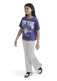 neoknit wide leg fleece pants
