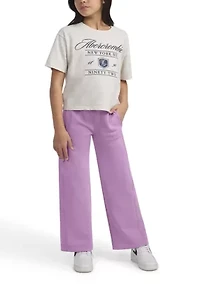 ypb neoknit wide leg pants