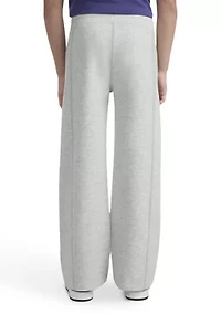 neoknit wide leg fleece pants