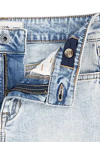 high rise 90s straight denim jeans