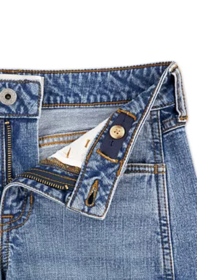 high rise balloon jeans