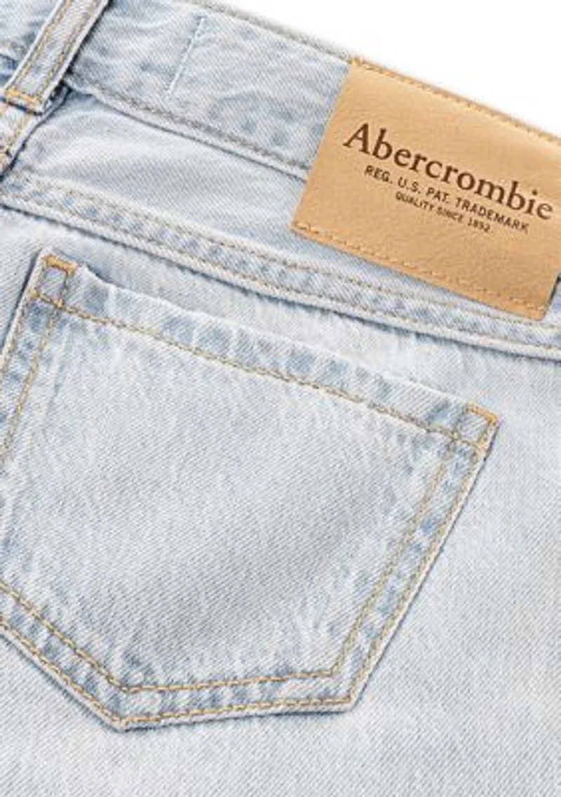 low rise baggy embroidered jeans
