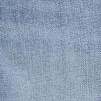 cotton denim high rise flare jeans