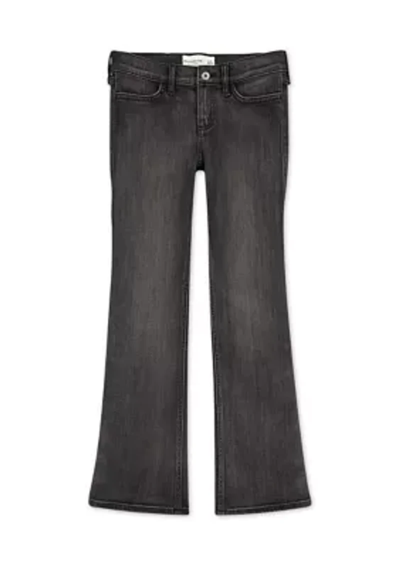 lowrise bootcut stretch jeans
