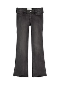 lowrise bootcut stretch jeans