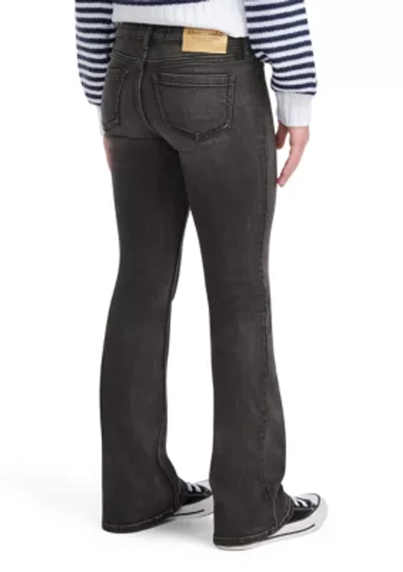 lowrise bootcut stretch jeans