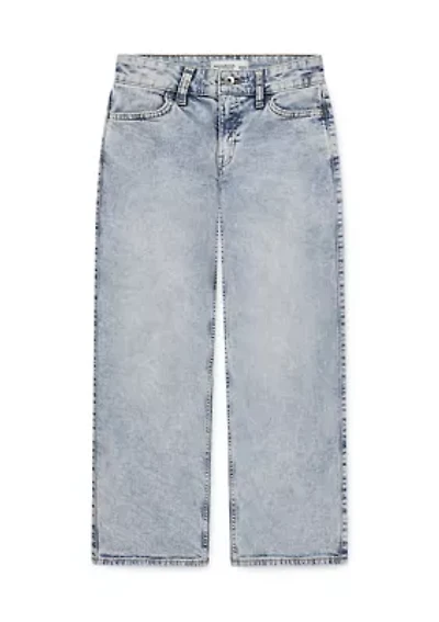 high rise wide leg jeans