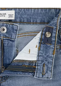 high rise wide leg jeans