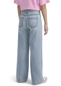 high rise ultra wide leg jeans
