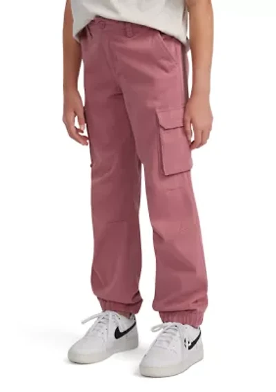 woven cargo joggers