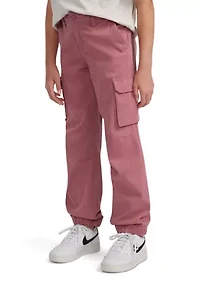 woven cargo joggers