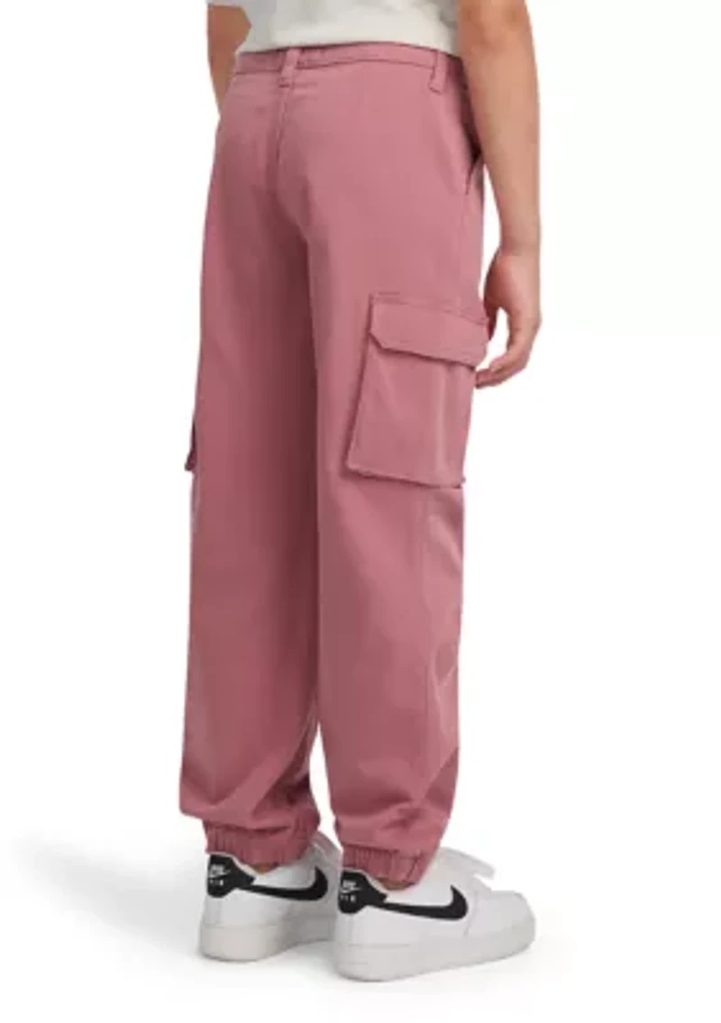 woven cargo joggers
