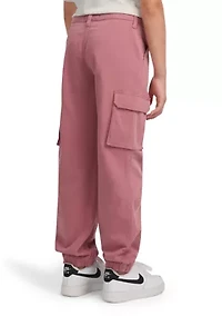 woven cargo joggers