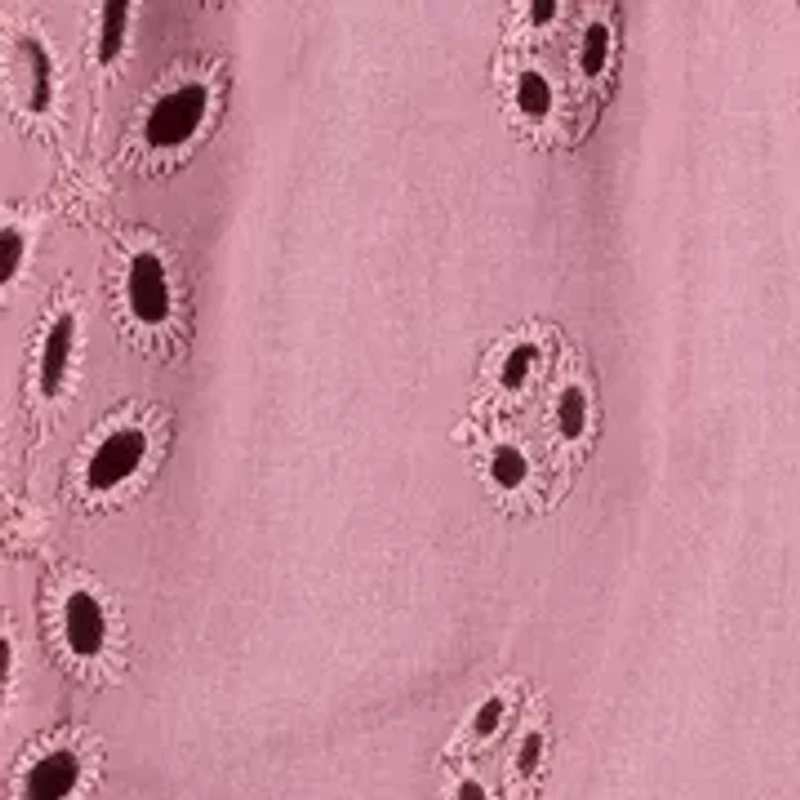 eyelet mini skort