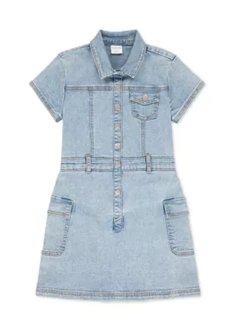 utility shirtdress