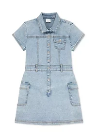 utility shirtdress