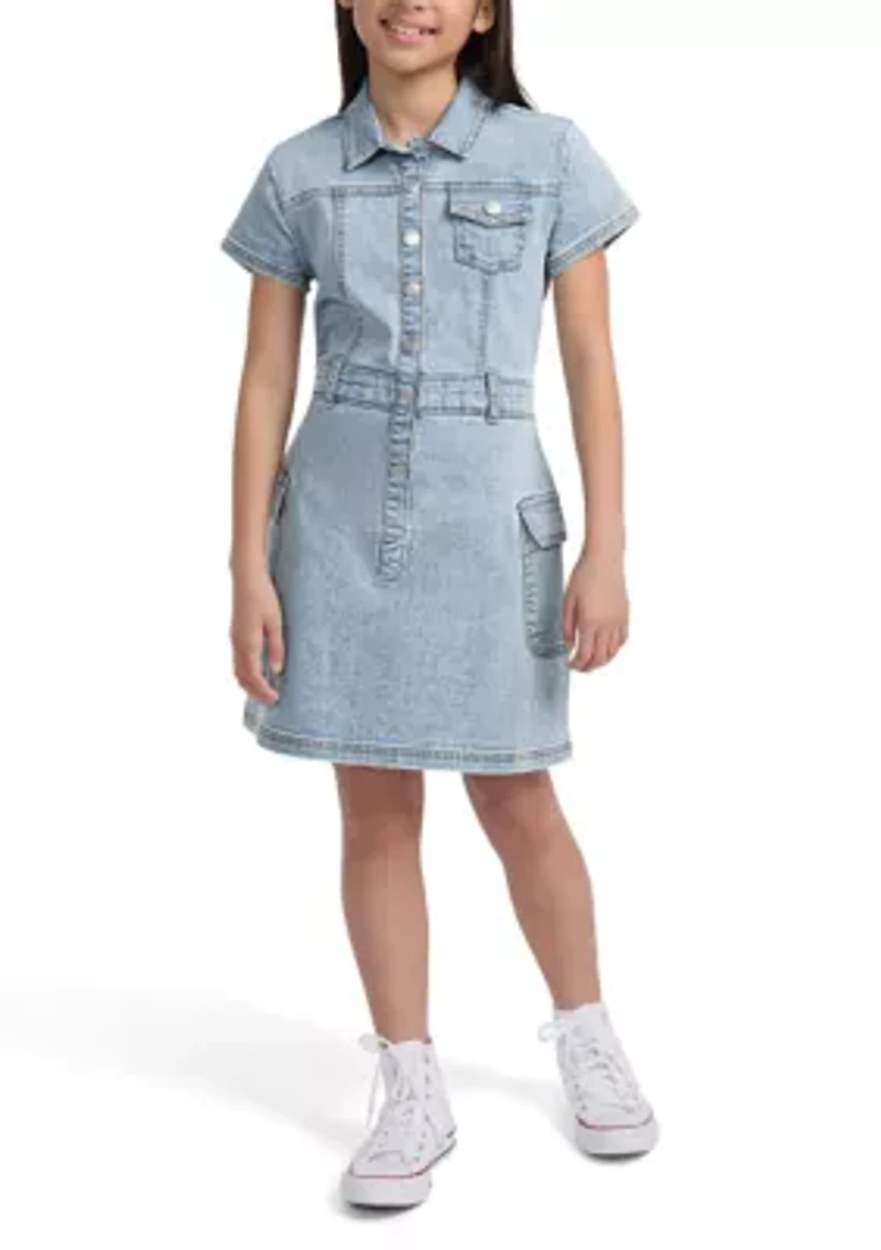 utility shirtdress