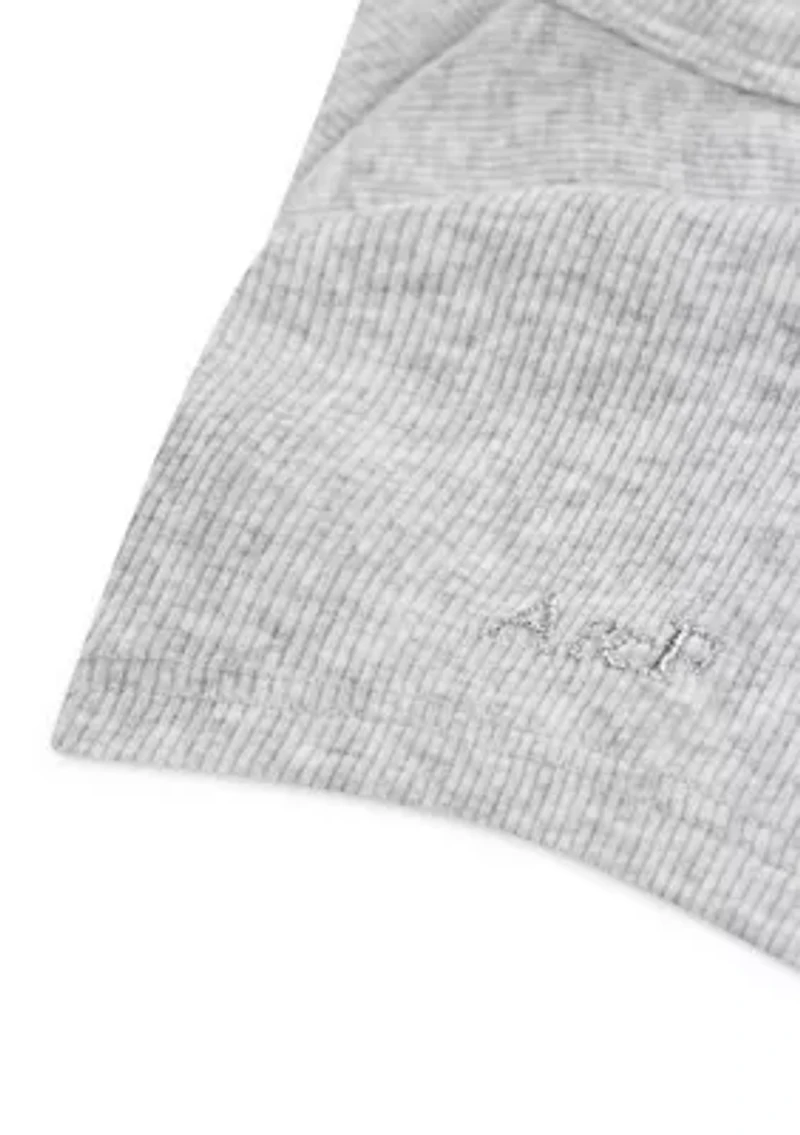 ruched side bow baby tee