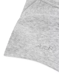 ruched side bow baby tee