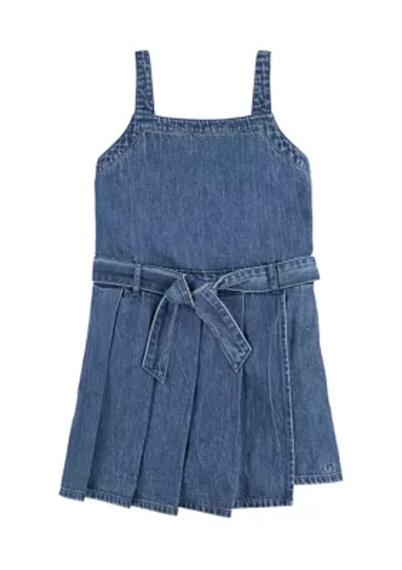 pleated skort dress