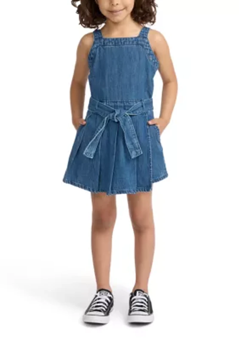 pleated skort dress