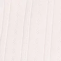 square neck pointelle t-shirt