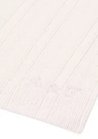 square neck pointelle t-shirt