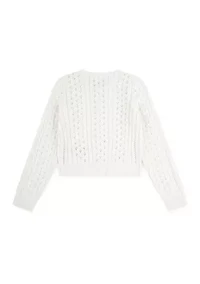 cable knit cardigan