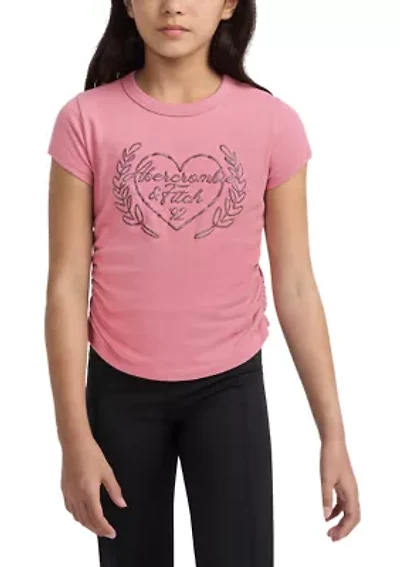 heart logo graphic t-shirt