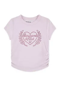 heart logo graphic t-shirt