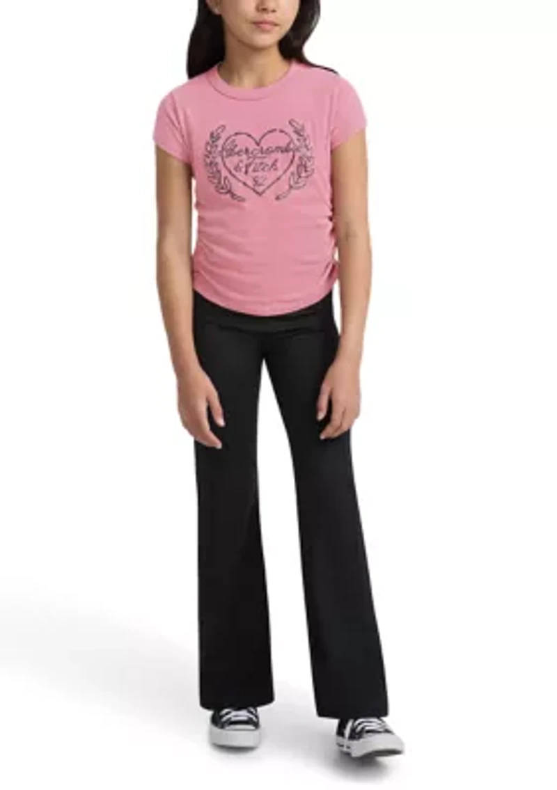 heart logo graphic t-shirt