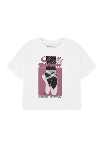 NYC ballet boxy graphic t-shirt