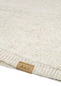 twist front crew sweater