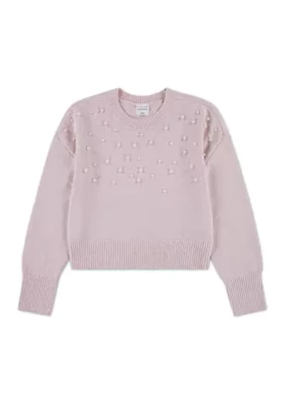 sparkle crew sweater