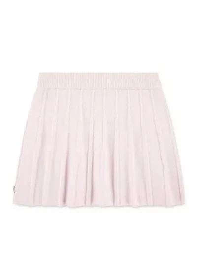 pleated sweater skirt