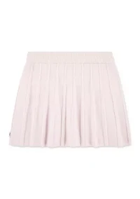 pleated sweater skirt