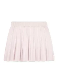 pleated sweater skirt