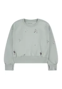 printed sweatshirt