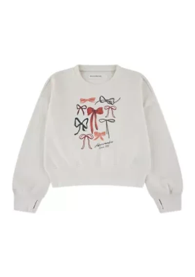 bows logo sweatshirt