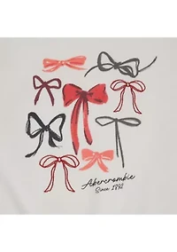 bows logo sweatshirt