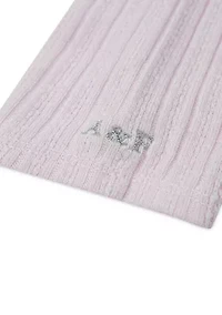 double bow pointelle top